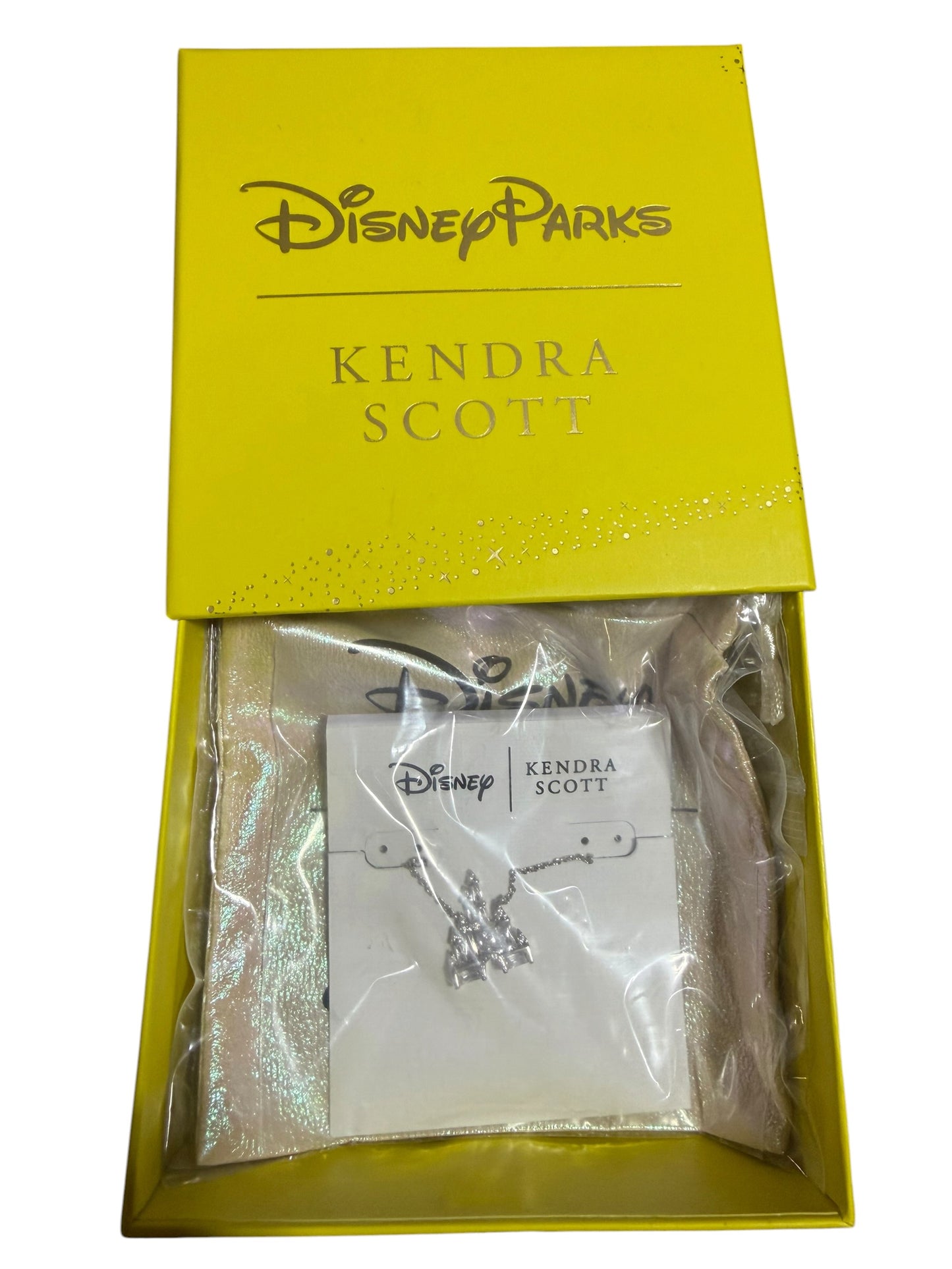 Disney Parks Castle Silver Necklace Kendra Scott