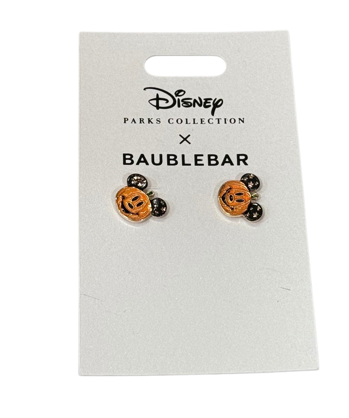 Disney Mickey Pumpkin Baublebar Earrings