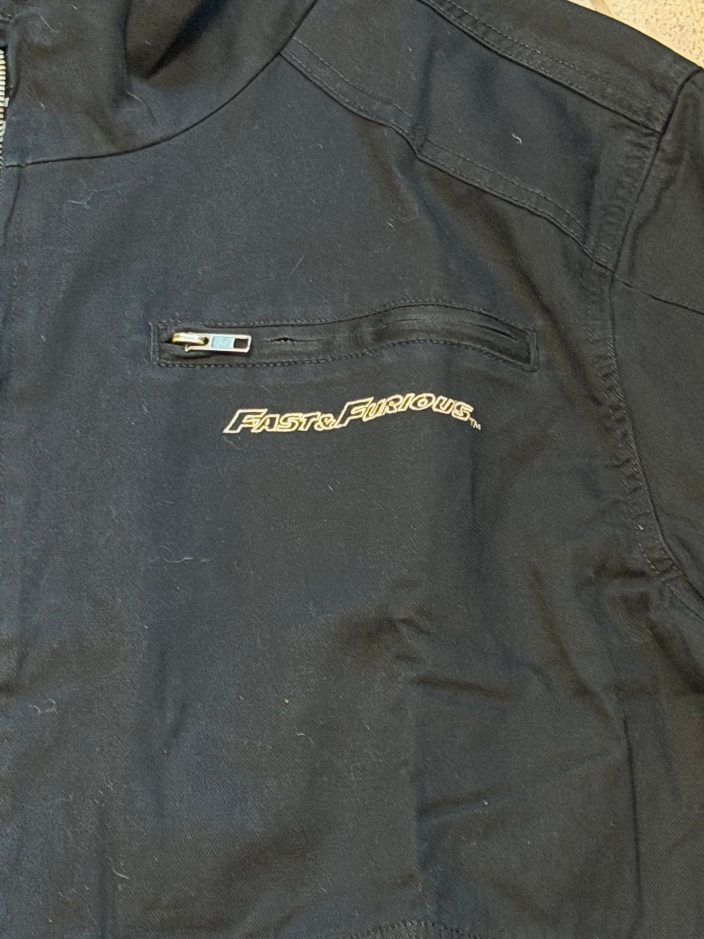 Universal Studios Fast & Furious Zip Jacket XL