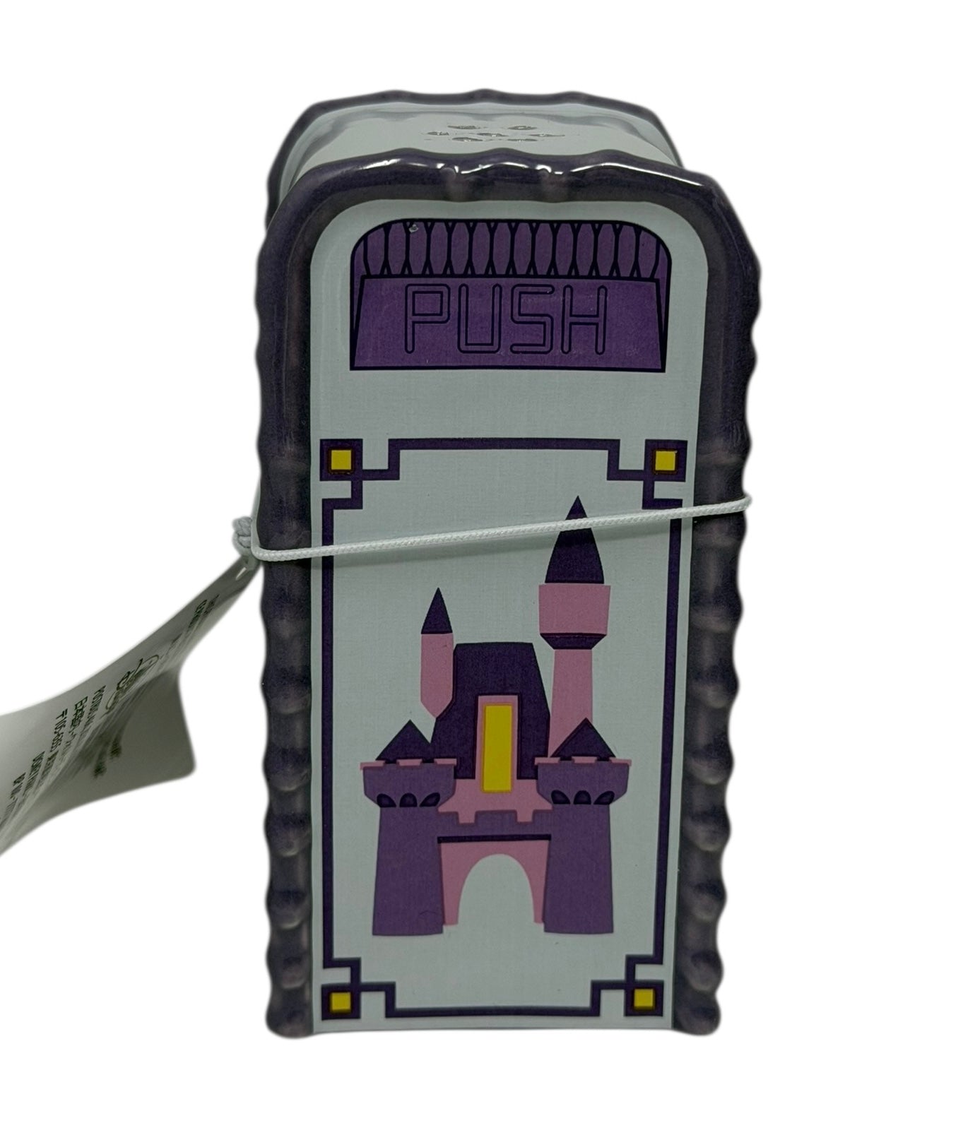 Disney Parks Trashcan Shaker Mickey Castle-Purple