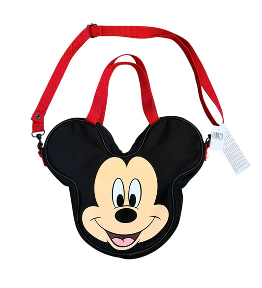 Disney Mickey Face Mini Crossbody Tote Bag Purse