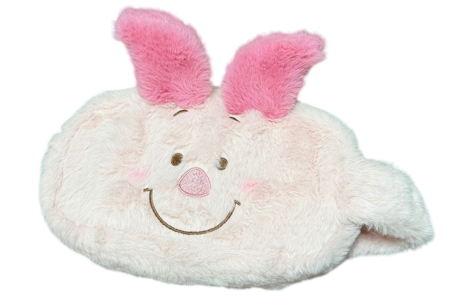 Disney Winnie the Pooh Piglet Fuzzy Cosmetic/Tech Pouch