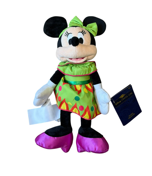 Disney Cruise Line DCL Plush-Lookout Cay Minnie Mouse Exclusive 12”