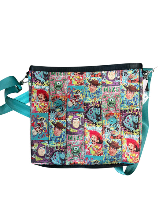 Harveys Disney Parks Pixar Convertible Streamline Crossbody Bag