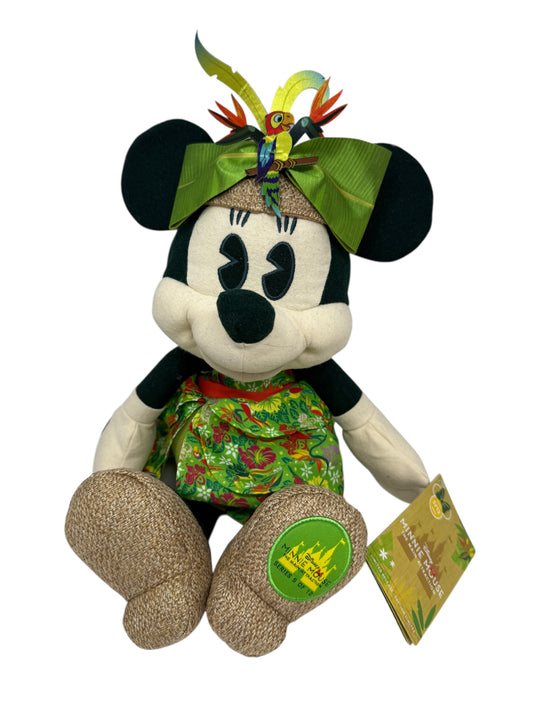 Disney Minnie Mouse: The Main Attraction Plush – Enchanted Tiki Room – Limited Release