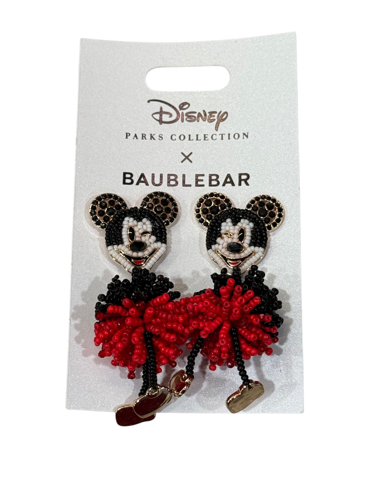 Disney X Baublebar Mickey Beaded Earrings