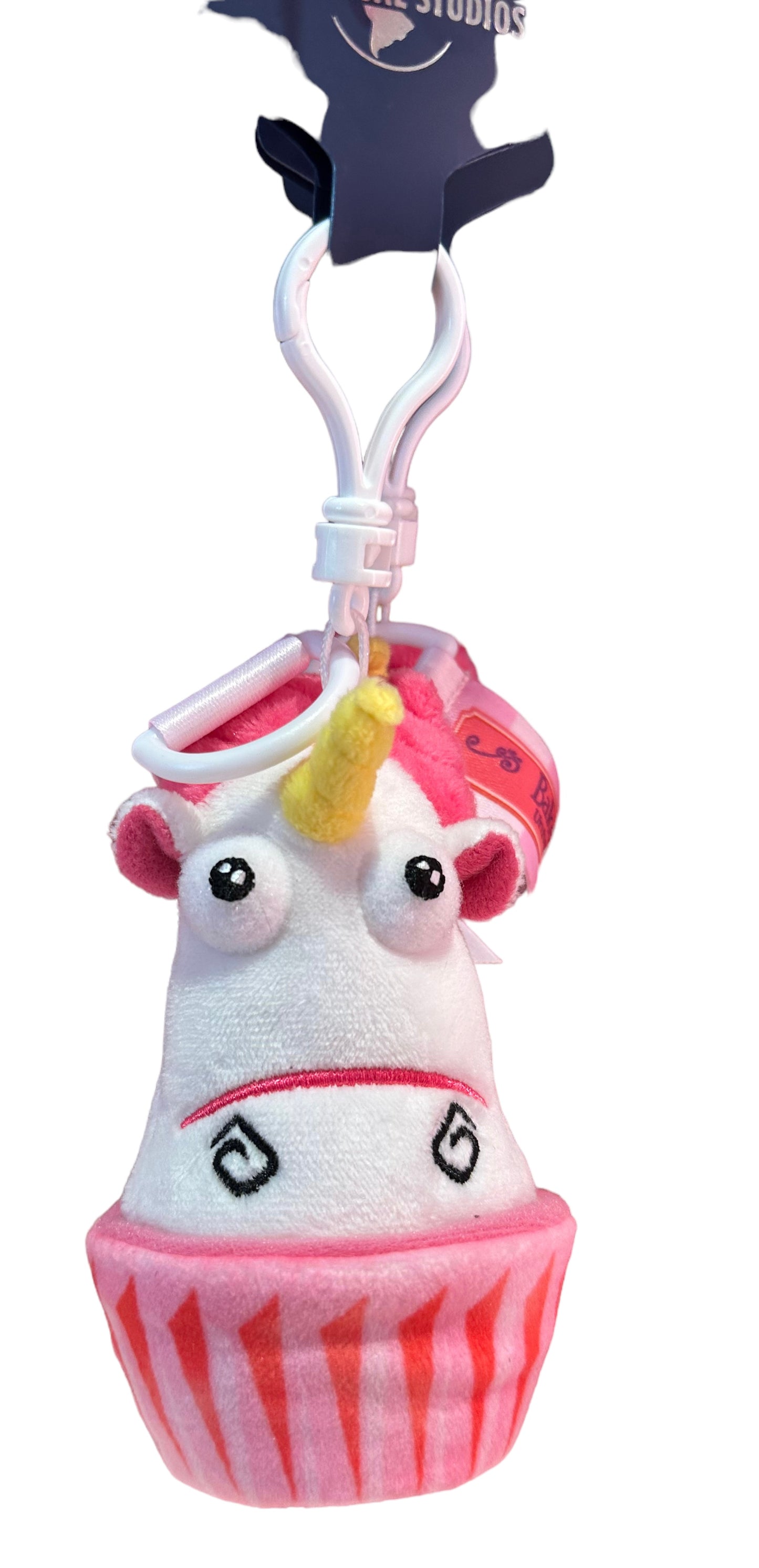 Universal Studios Minions Unicorn Plush Keychain Clip-Bake My Day