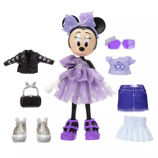 Disney Minnie Mouse Disney100 Doll and Accessories Set