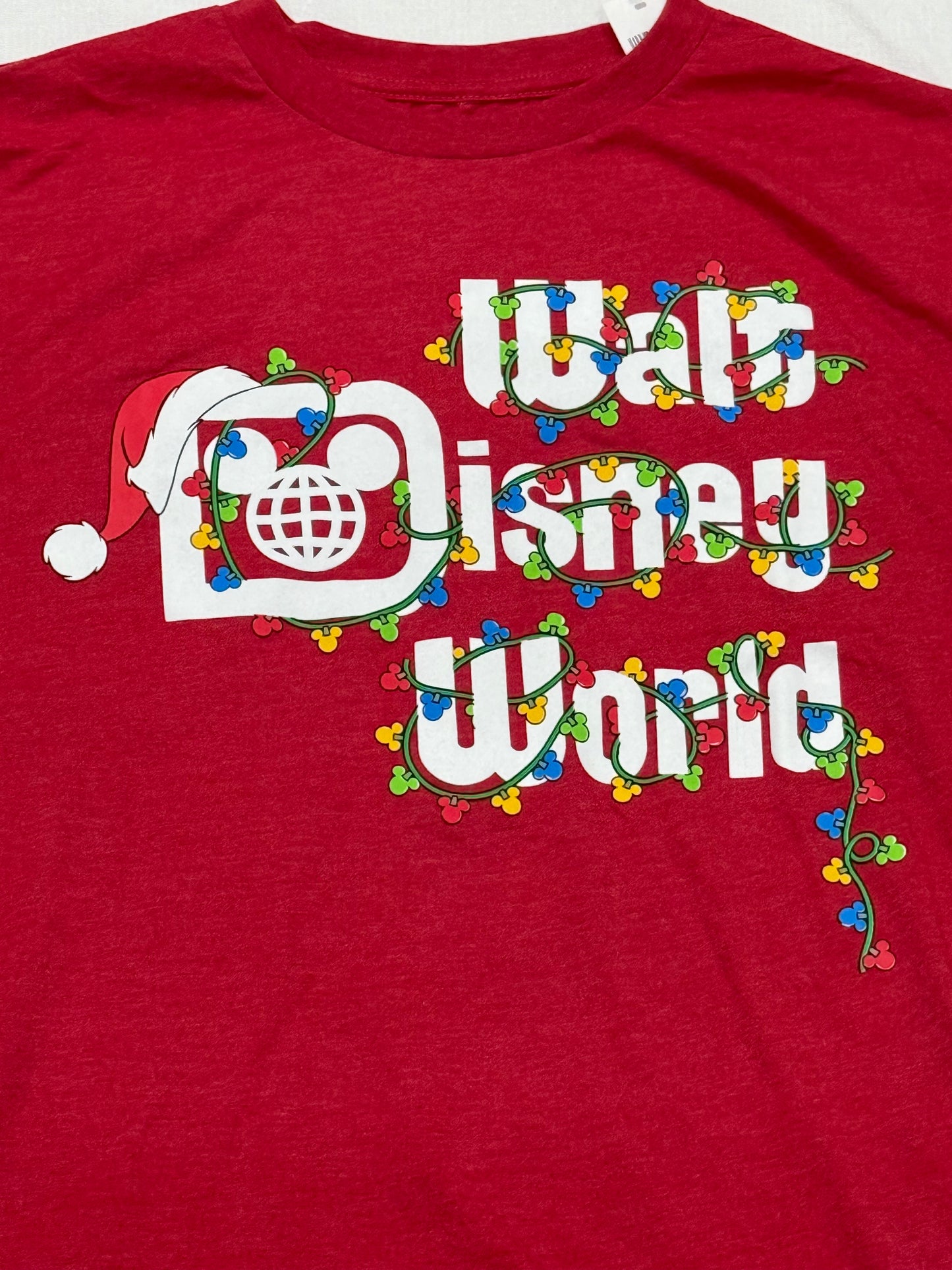 Walt Disney World Mickey Christmas Light Shirt