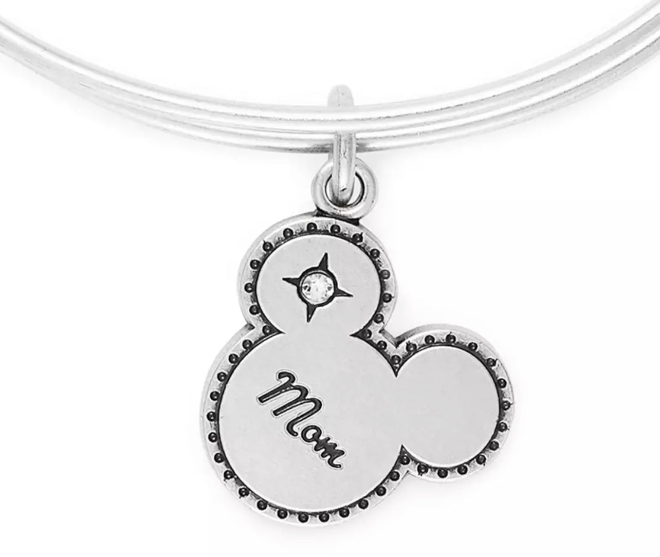 Disney Mickey Icon “Mom” Alex & Ani Bangle Bracelet