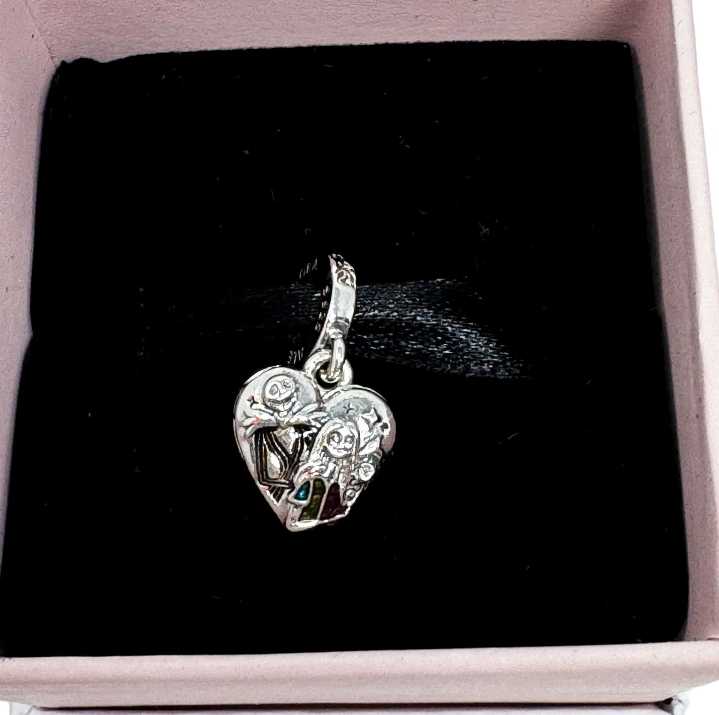 Disney Nightmare Before Christmas Heart Pandora Charm