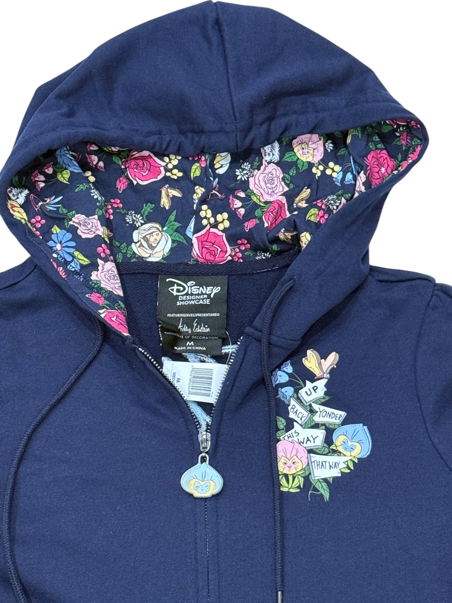 Disney Alice in Wonderland Zip Up Hoodie