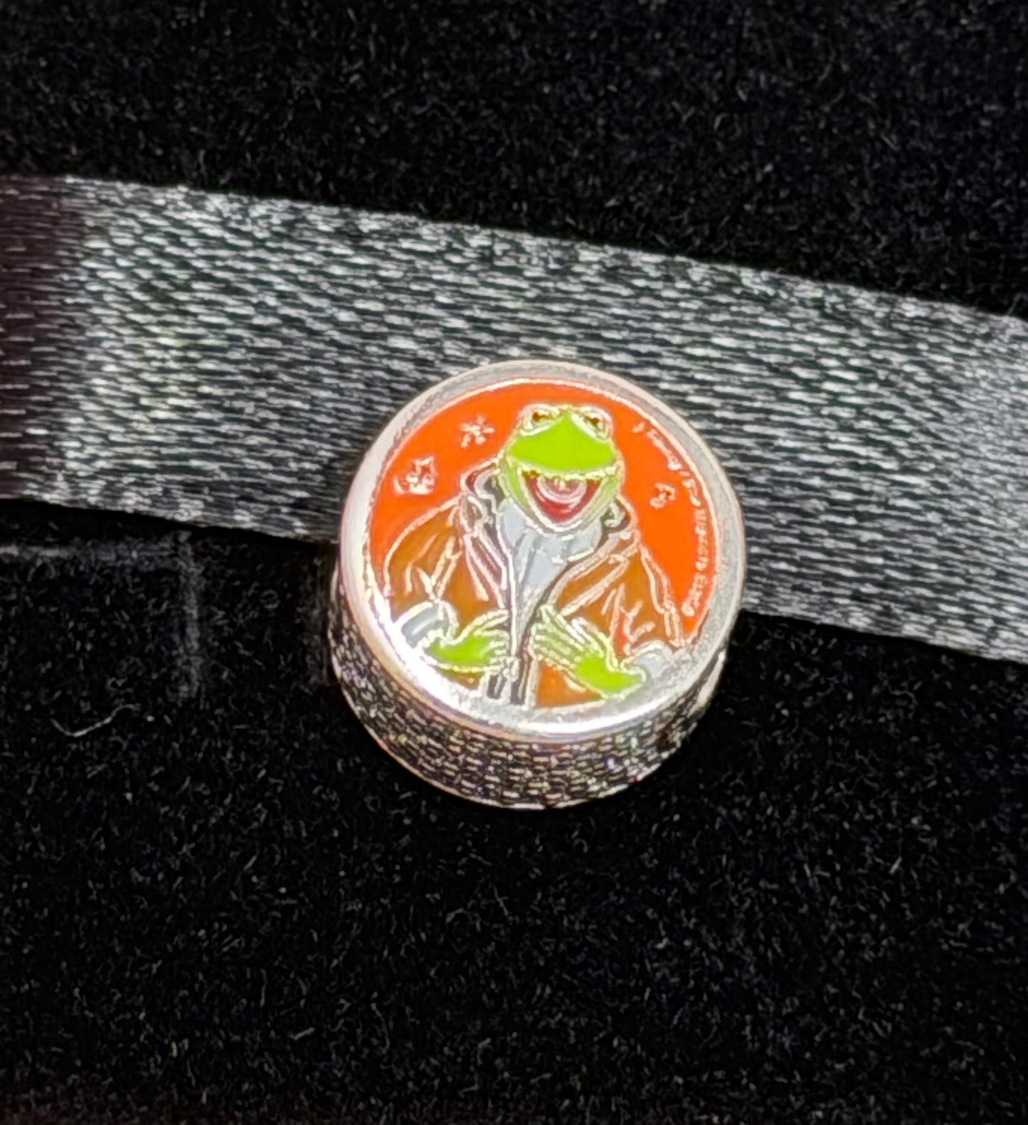 Disney Muppets Piggy Kermit Pandora Bead Charm LE-Rock n Roller Coaster