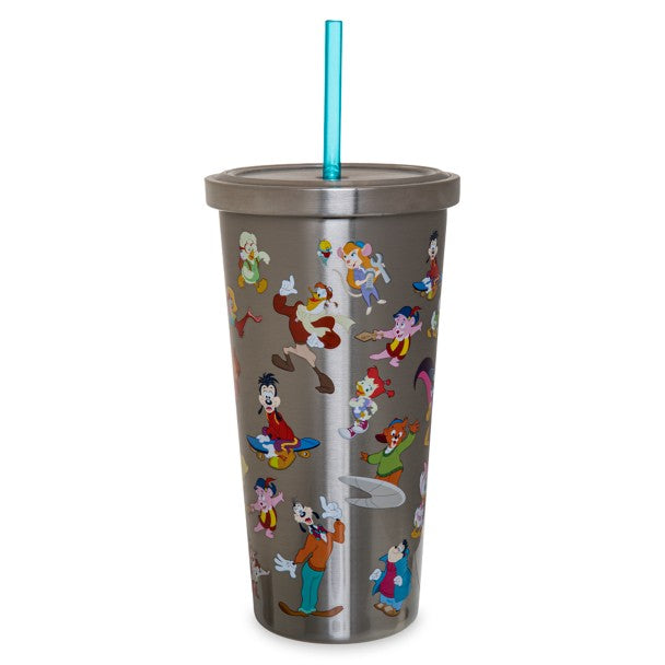 Disney Afternoon Stainless Steel Tumbler with Straw