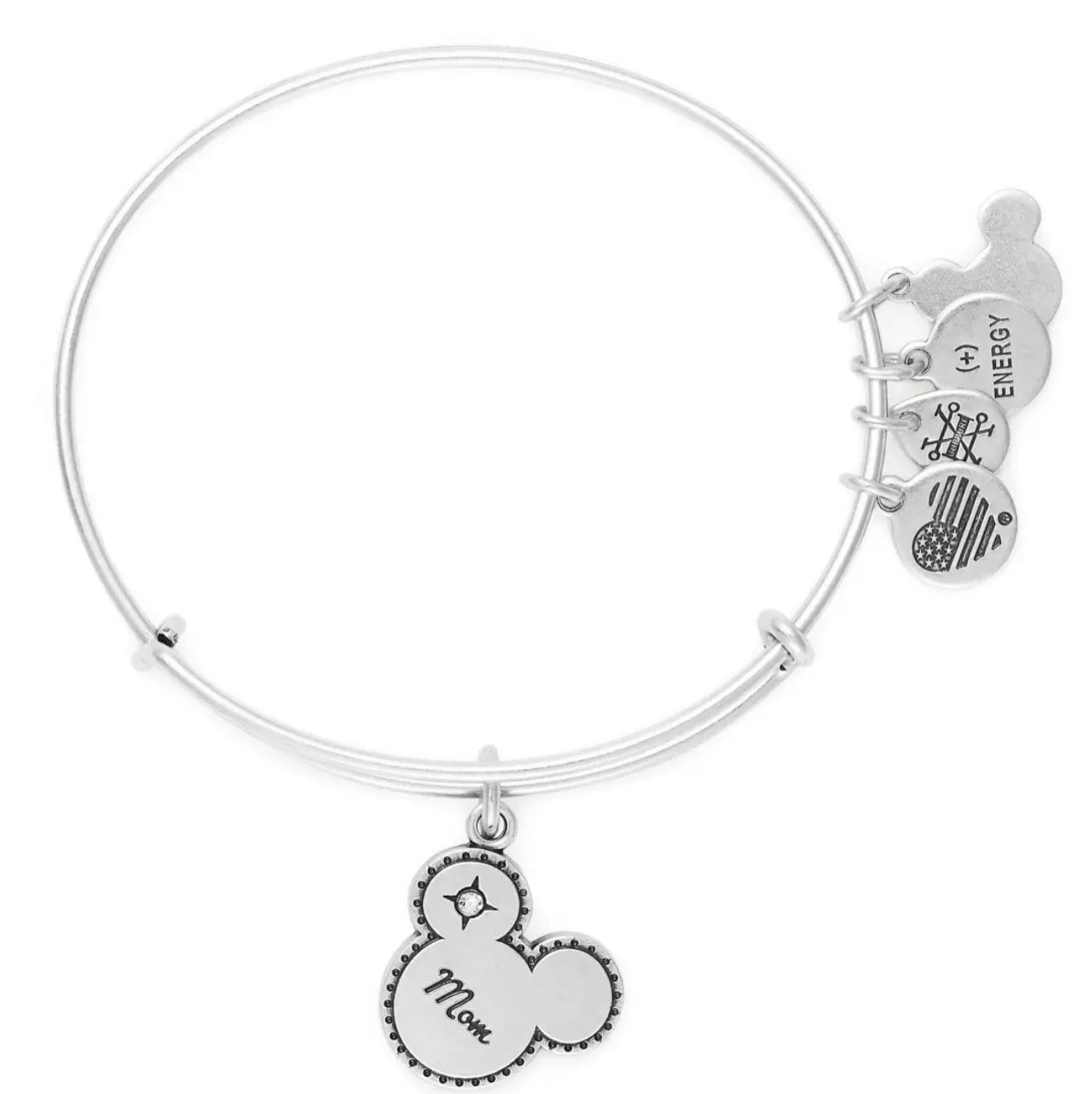 Disney Mickey Icon “Mom” Alex & Ani Bangle Bracelet