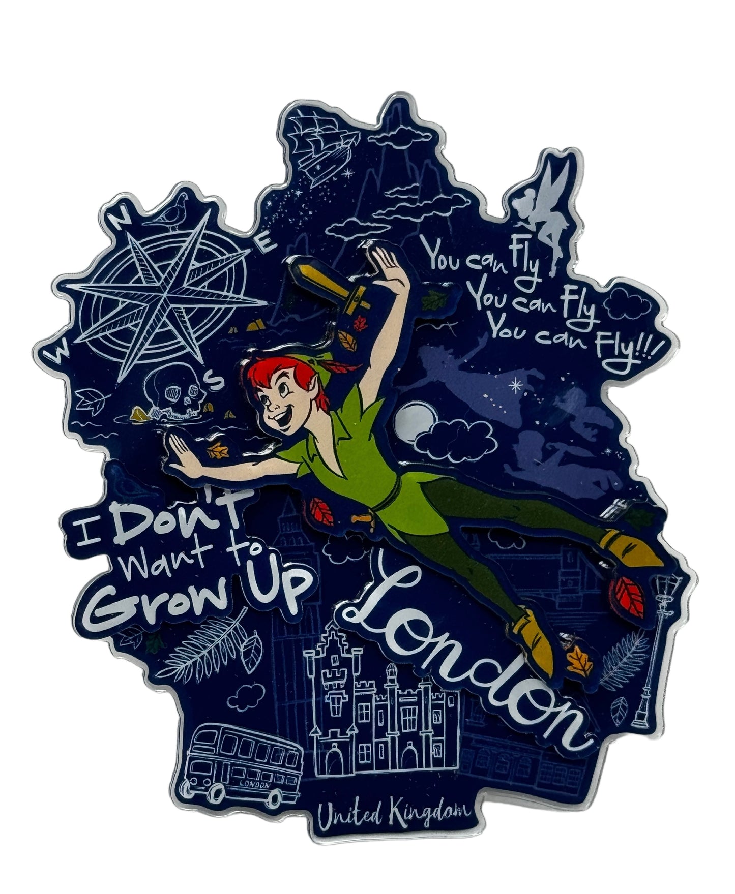 Disney Epcot United Kingdom London Peter Pan Magnet