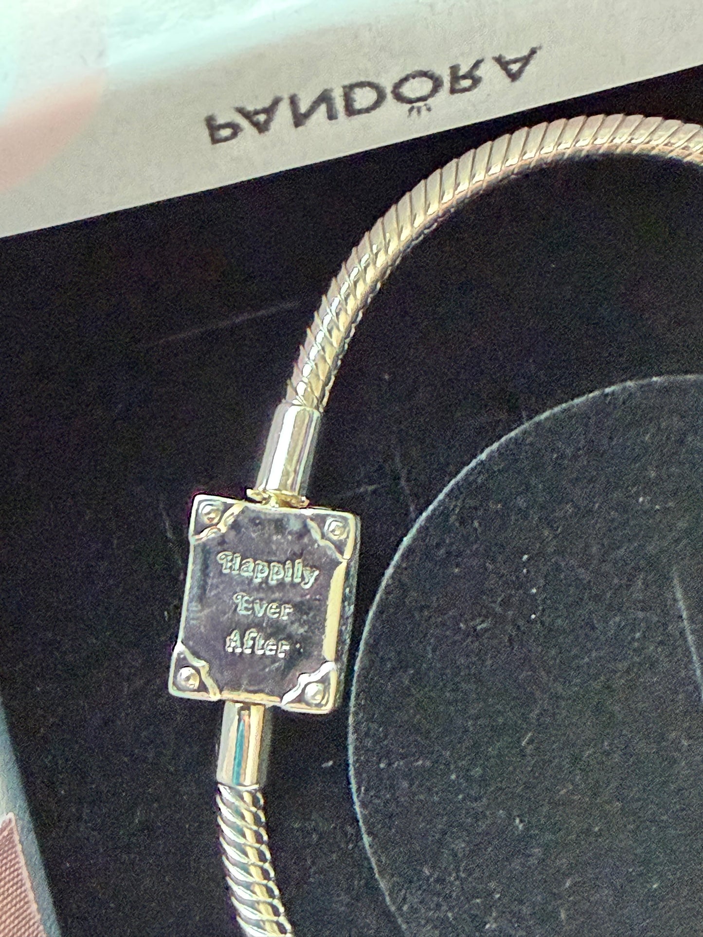 Disney Parks Book Pandora Bracelet 7.5”