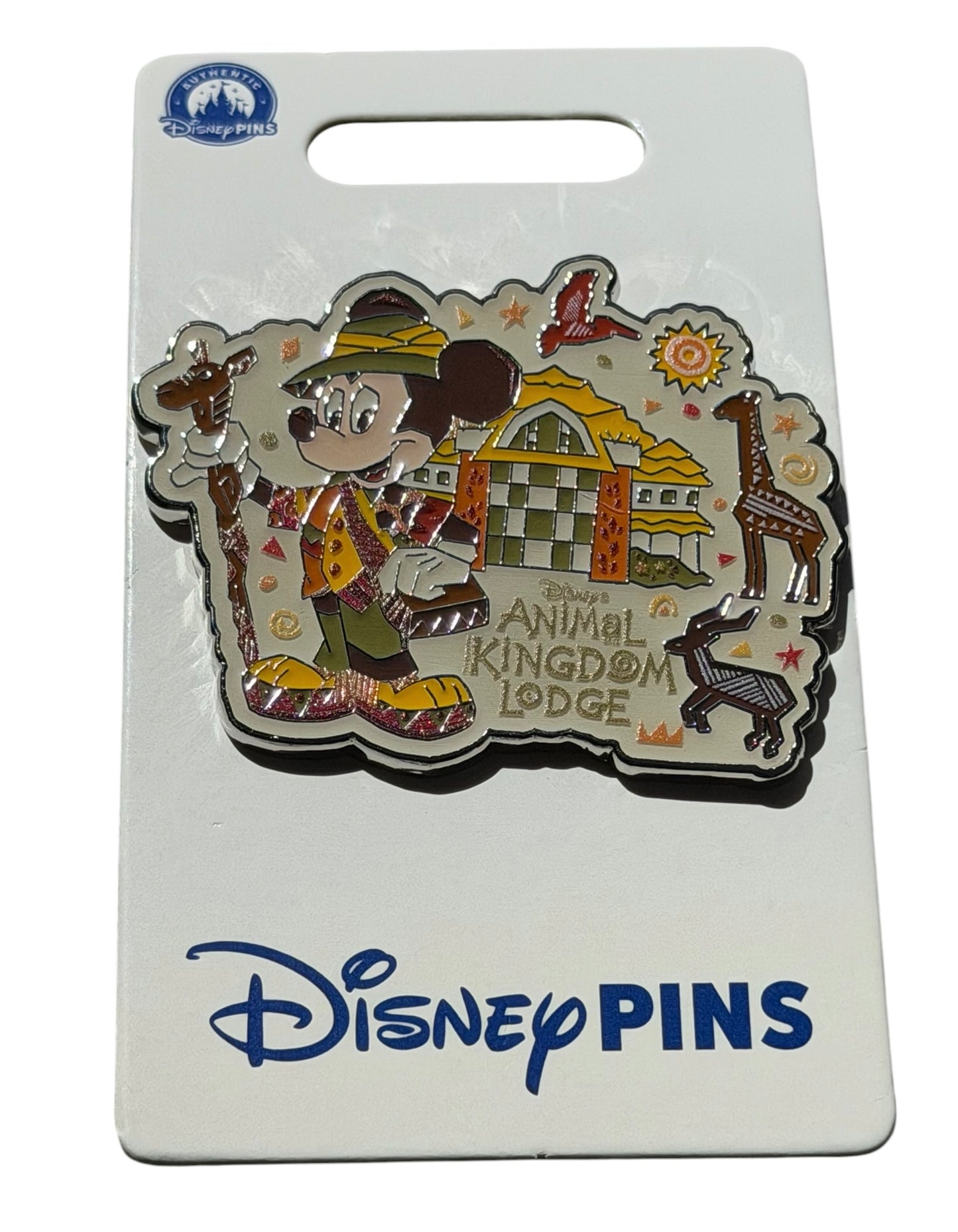 Disney Animal Kingdom Lodge Mickey Pin