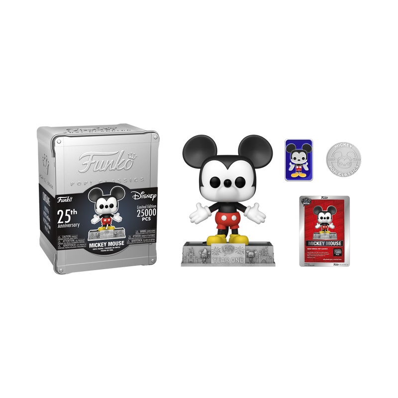 POP! Classics Disney Mickey Mouse Funko 25TH ANNIVERSARY