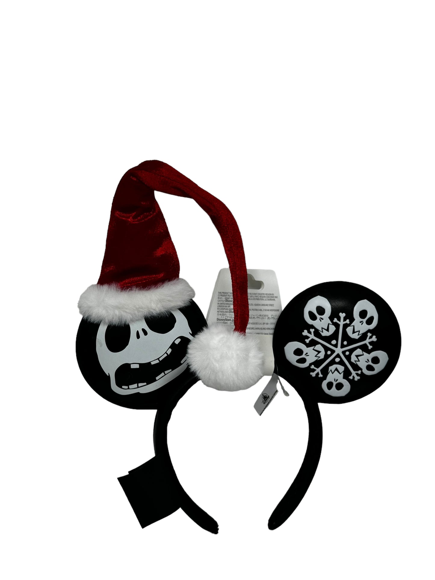 Disney Nightmare Before Christmas Santa Claus Jack Ear Headband