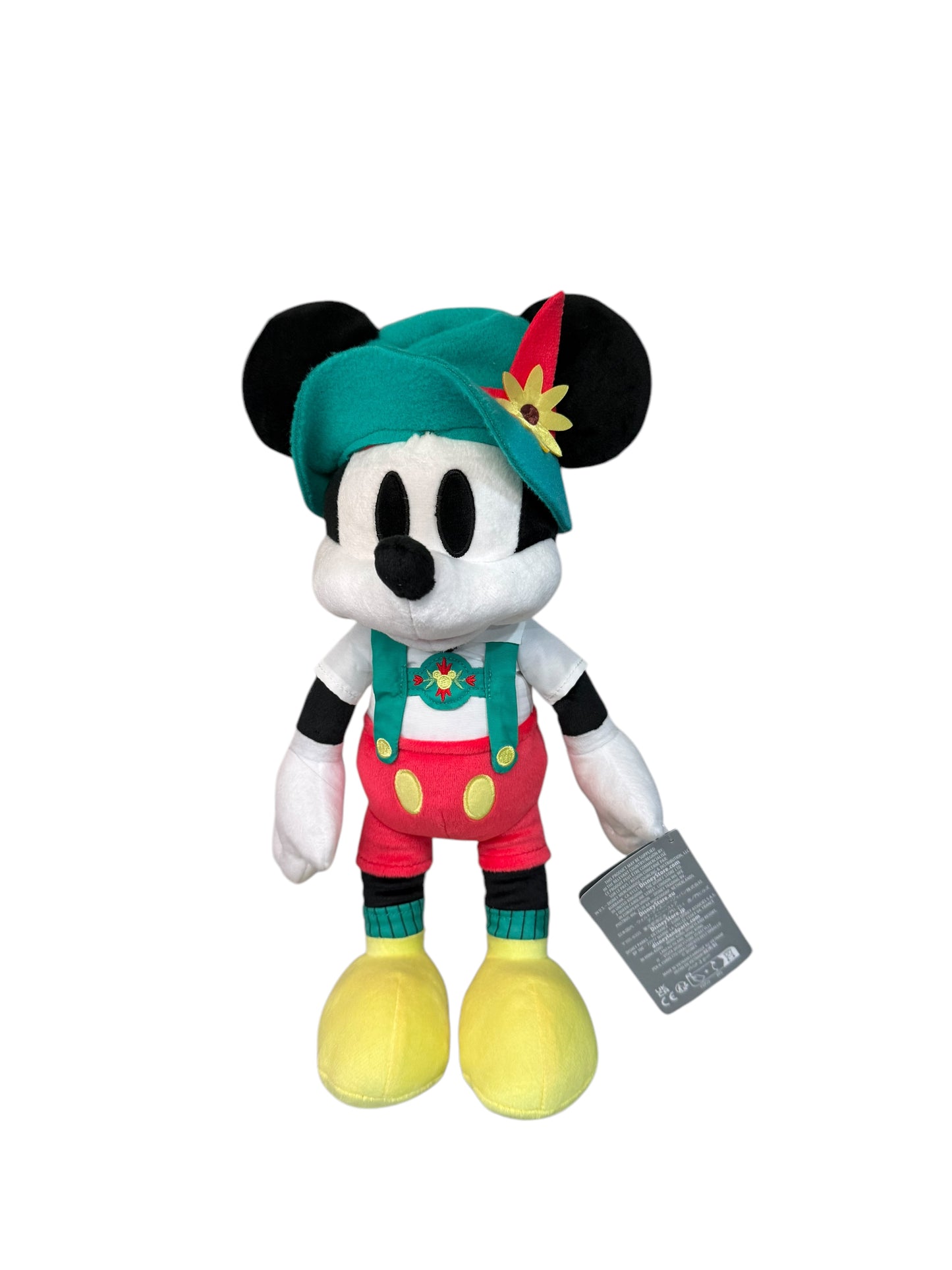 Disney Epcot Germany Mickey Plush Christmas