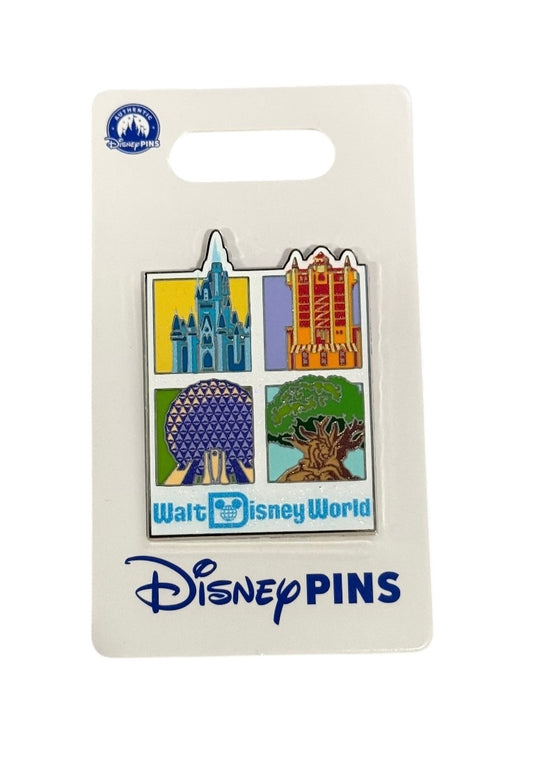 Walt Disney World 4 Parks Pin-2025