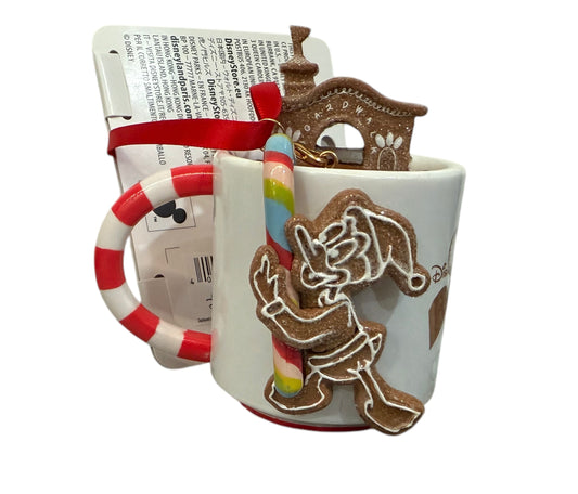 Disney Board Walk Gingerbread Ornament Mug Donald