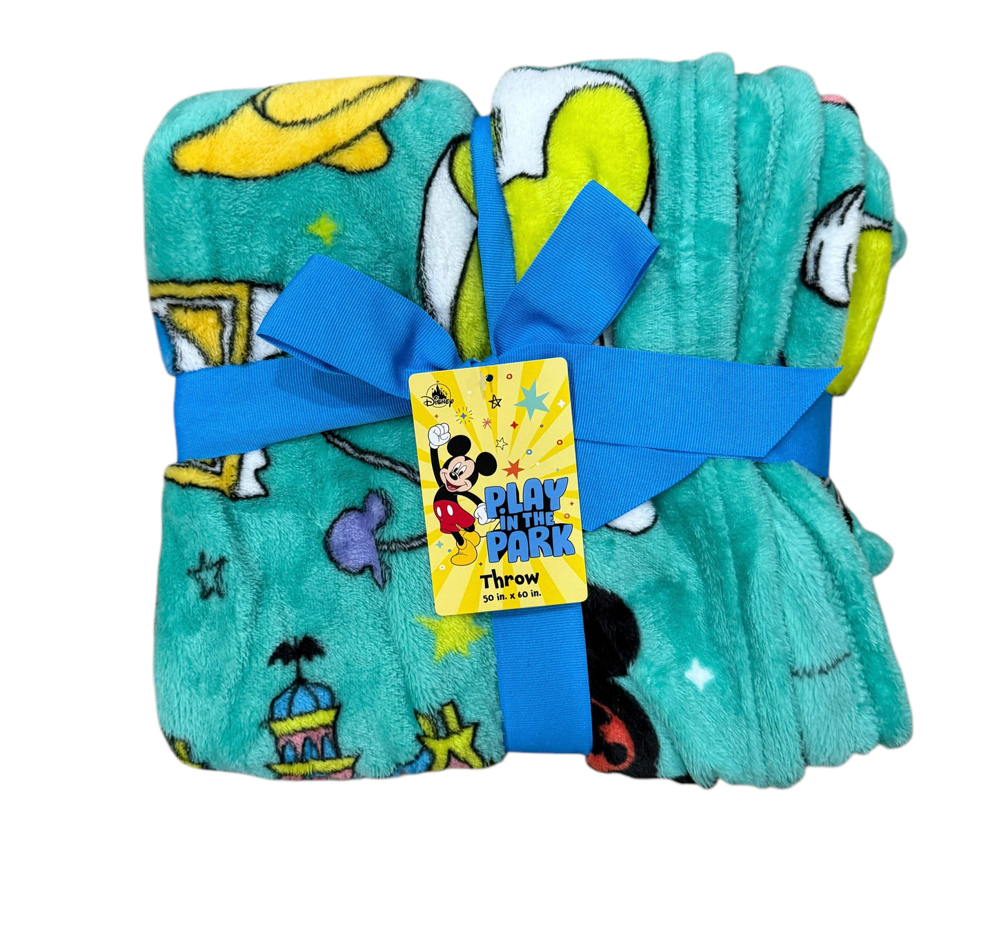 Disney Play in the Park Throw Blanket-Mickey & Friends