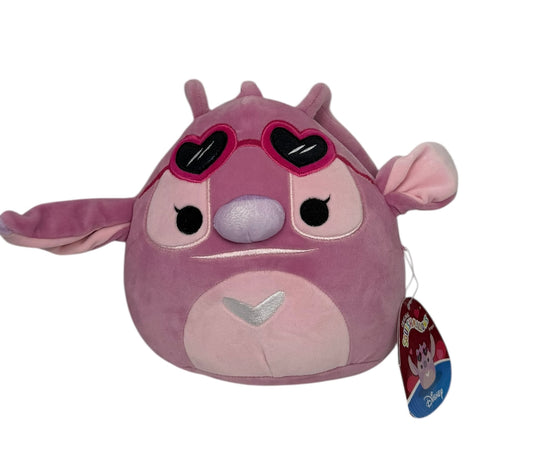 Disney Lilo & Stitch Angel Squishmallow-8” Heart Glasses Valentines