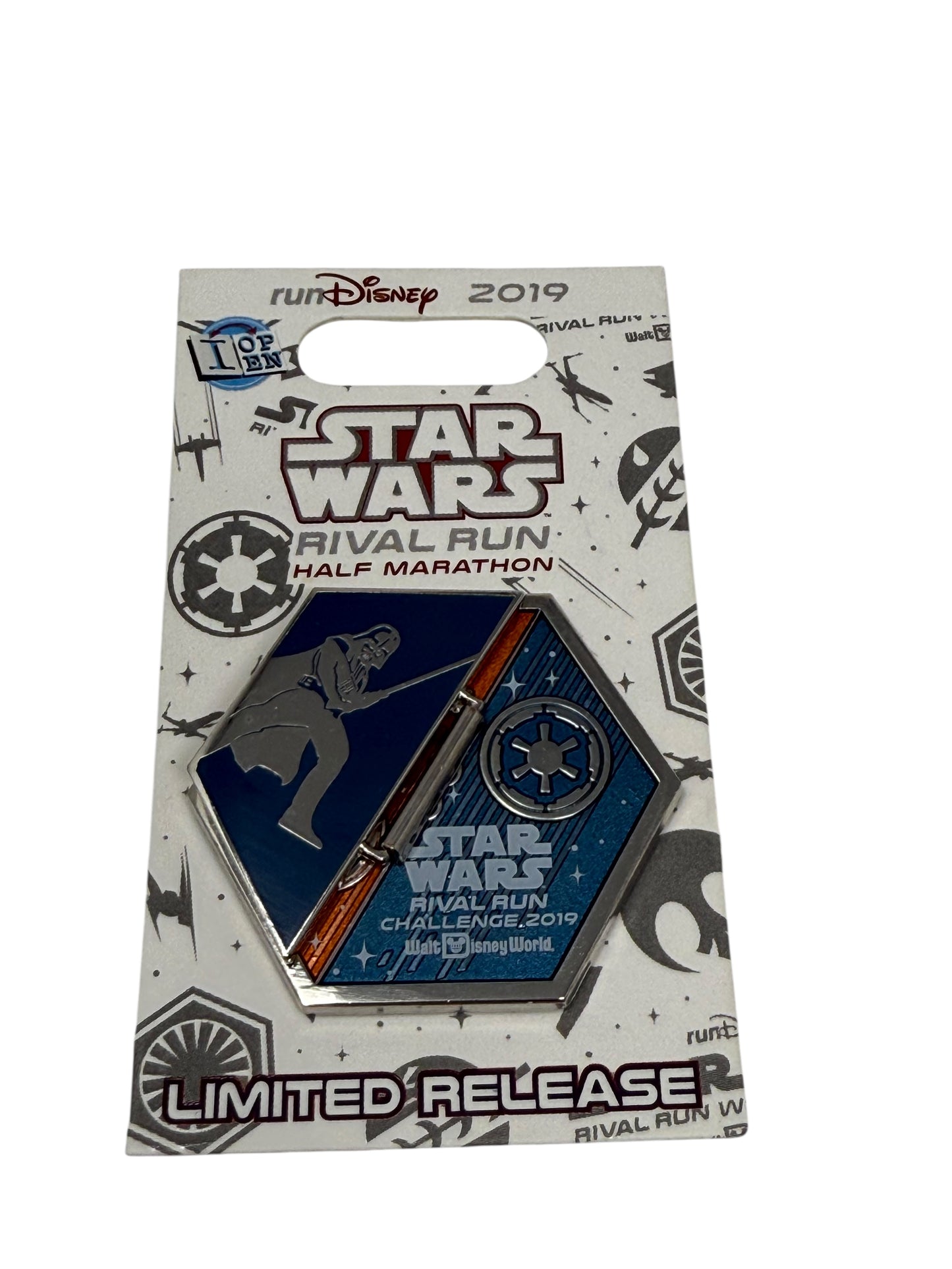 RunDisney Star Wars Rival Run Weekend 2019 Challenge Pin