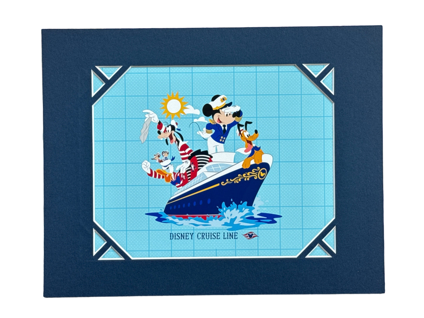 Disney Cruise Line 14x11 Matted Print