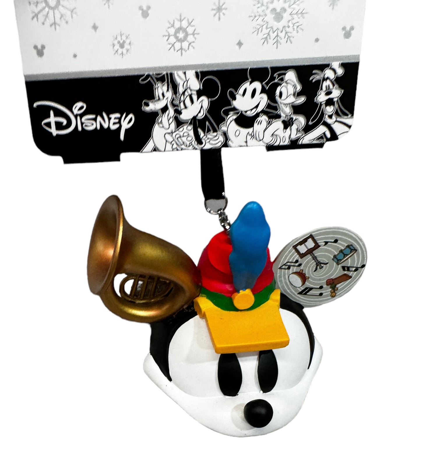 Disney Parks Mickey Bandleader Mickey Ear Hat Ornament