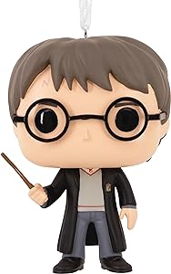 Hallmark Collectable Funko Pop Ornament - Harry Potter and Wand Design