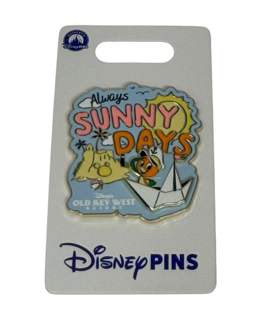 Disney Old Key West Resort Pin-Orange Bird Sunny Days