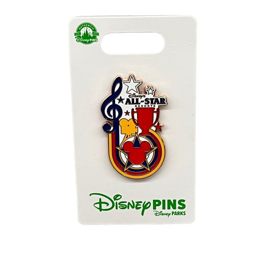 Disney All Star Resort Mickey Pin