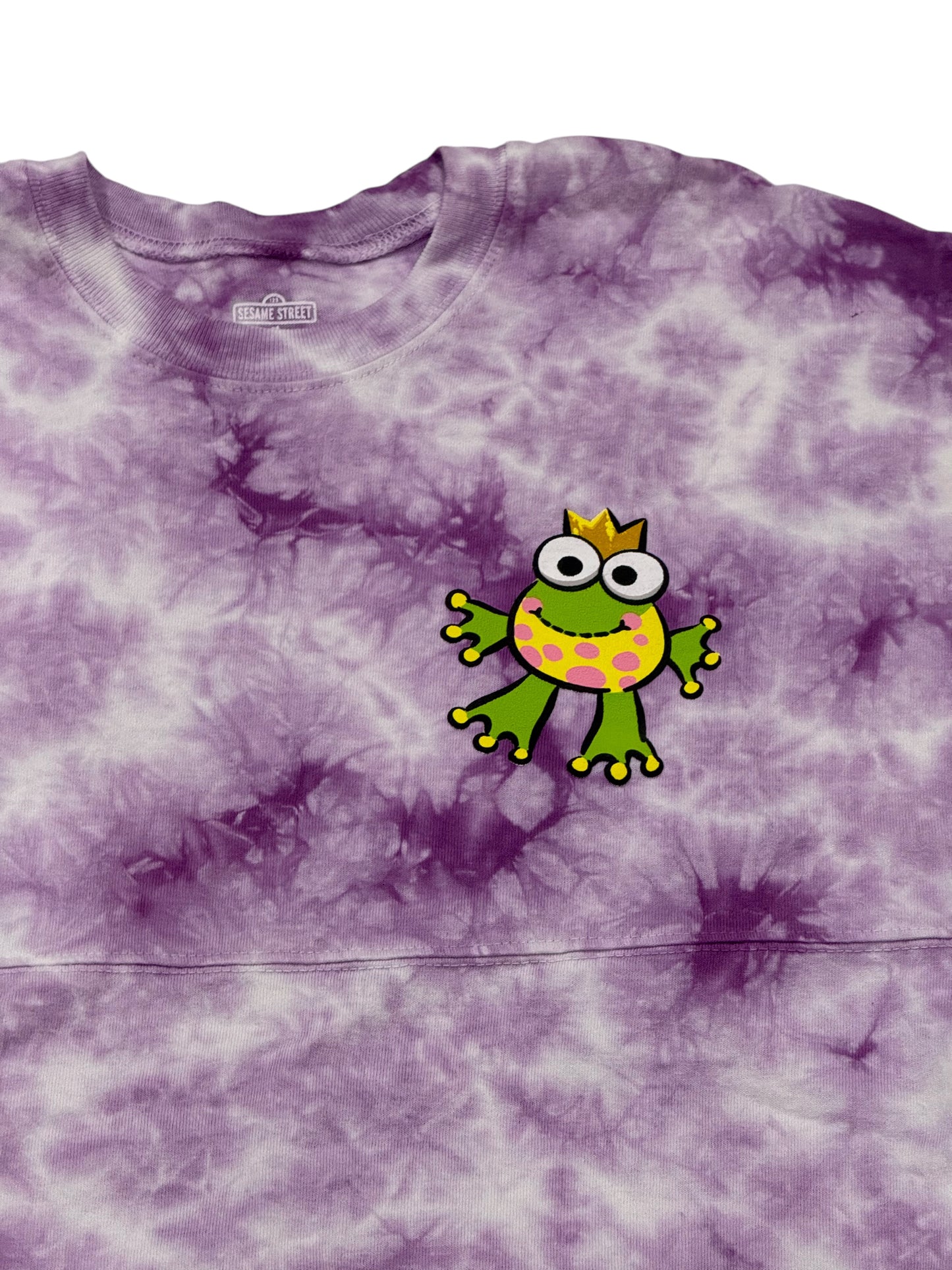 Sesame Street Abby Cadabby Frog Spirit Jersey Tie Dye