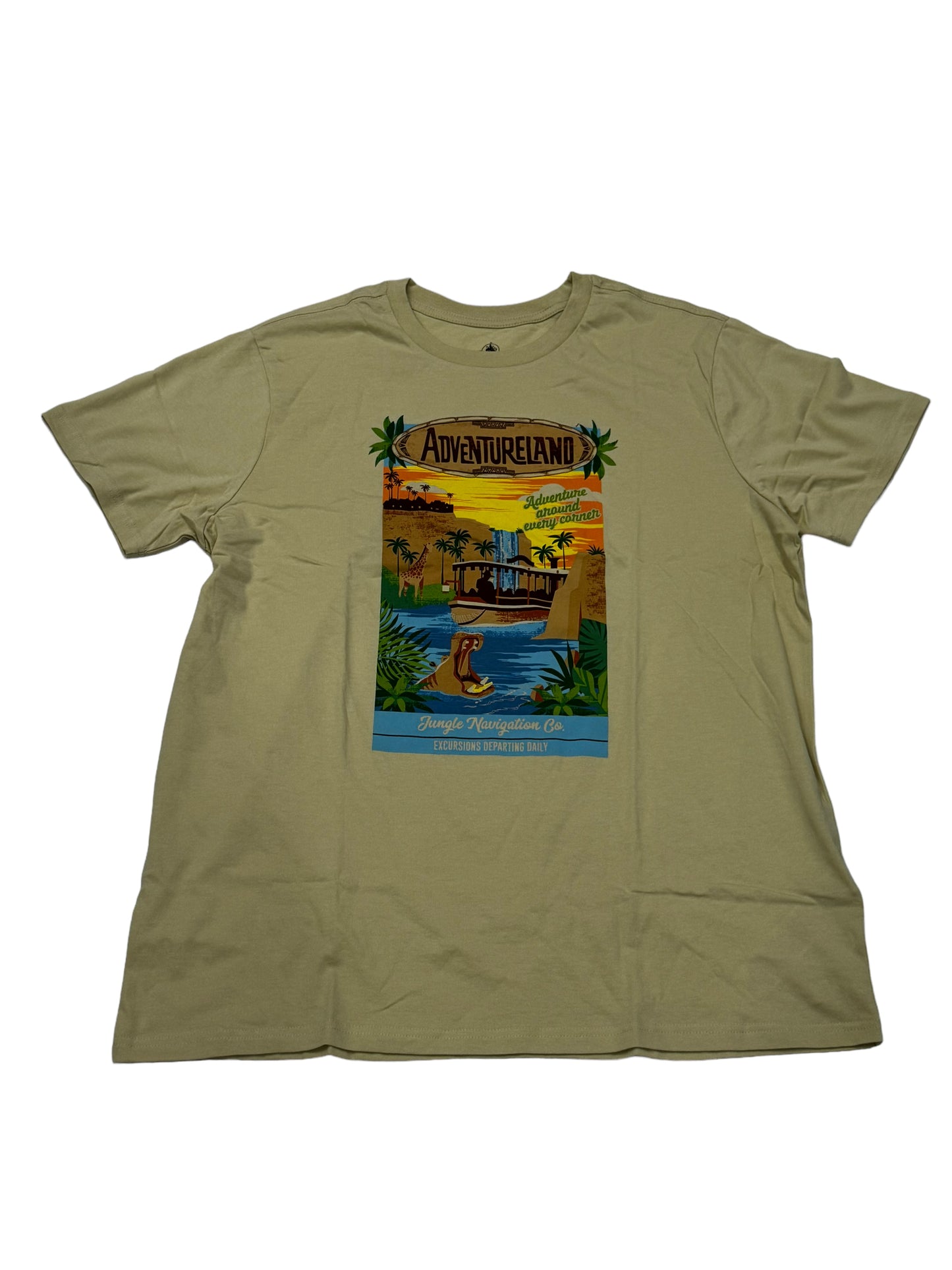Disney Parks Adventureland Jungle Navigation Co. Shirt-Tan