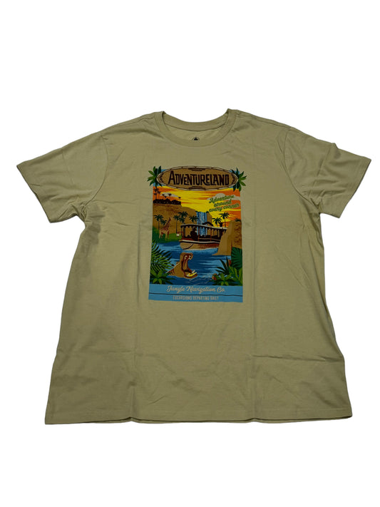 Disney Parks Adventureland Jungle Navigation Co. Shirt-Tan