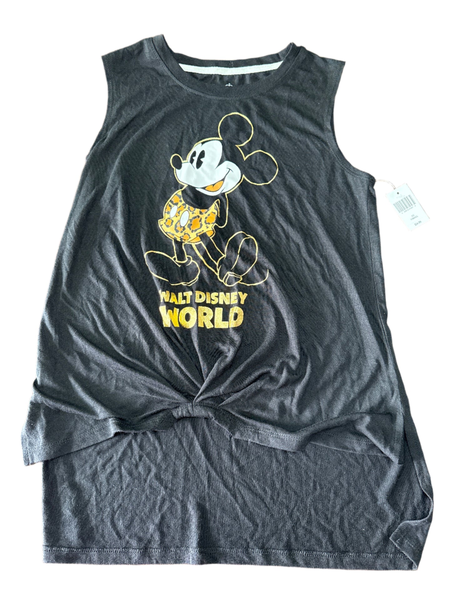 Disney World Animal Kimgdom Leopard Mickey Tank Top - XS