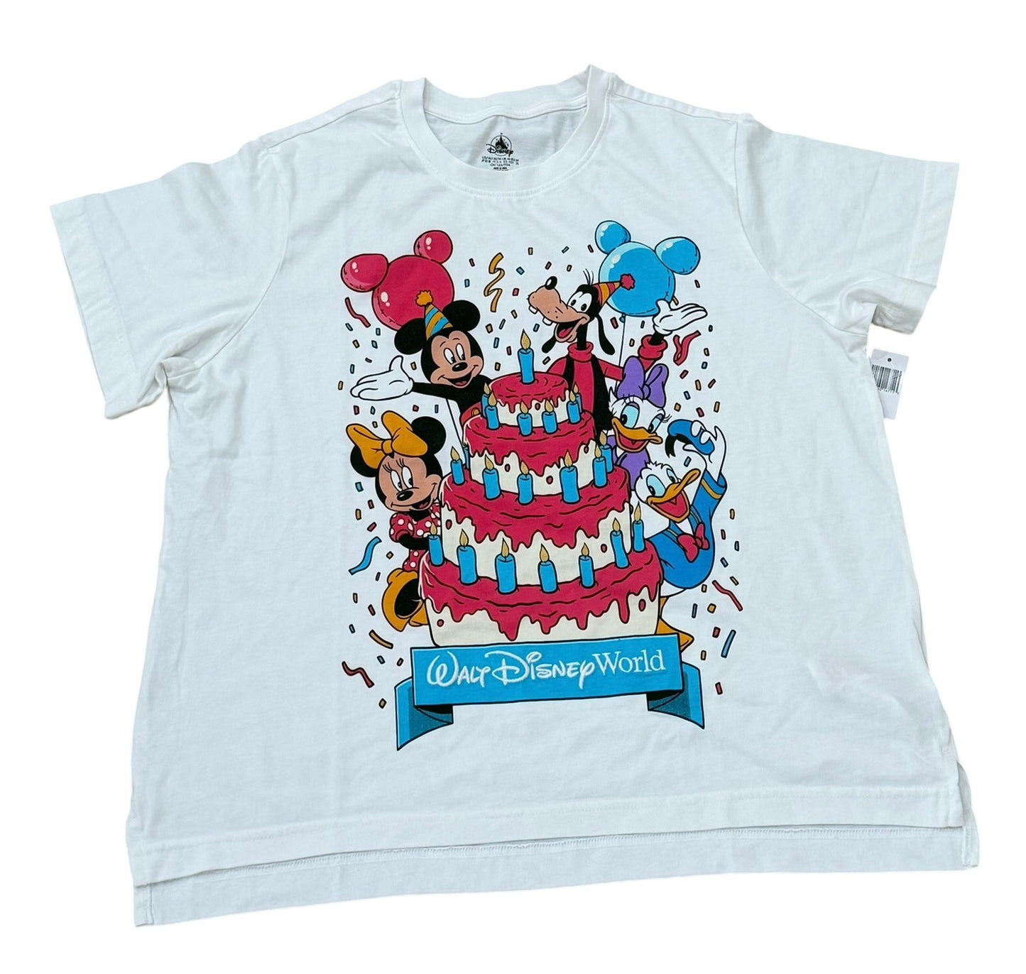 Walt Disney World Birthday Cake Shirt-Mickey & Friends