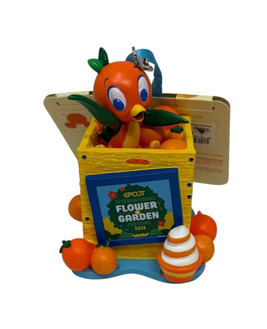 Disney Epcot Flower & Garden 2026 Orange Bird Ornament