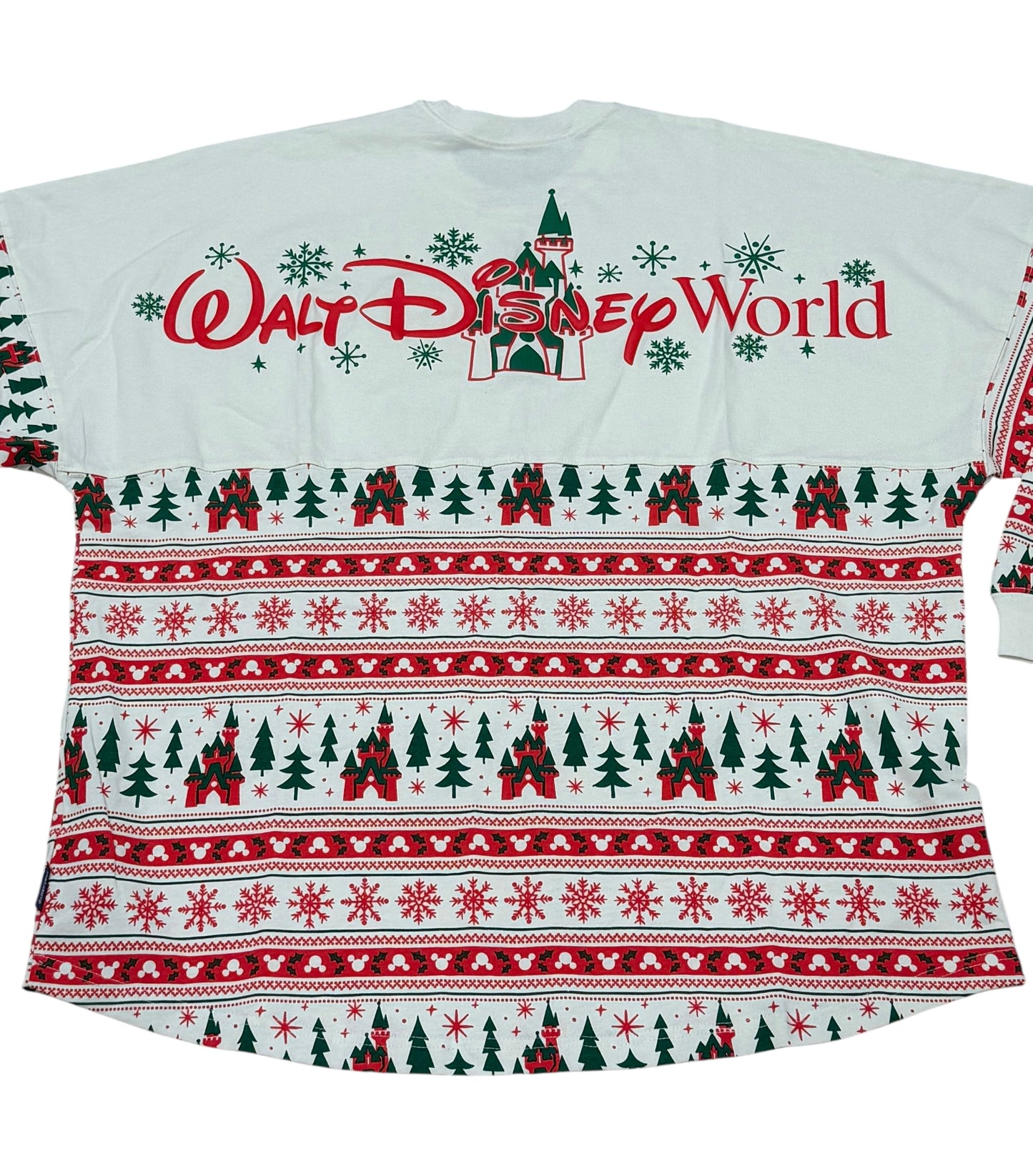 Walt Disney World Mickey Castle Spirit Jersey-Ugly Sweater