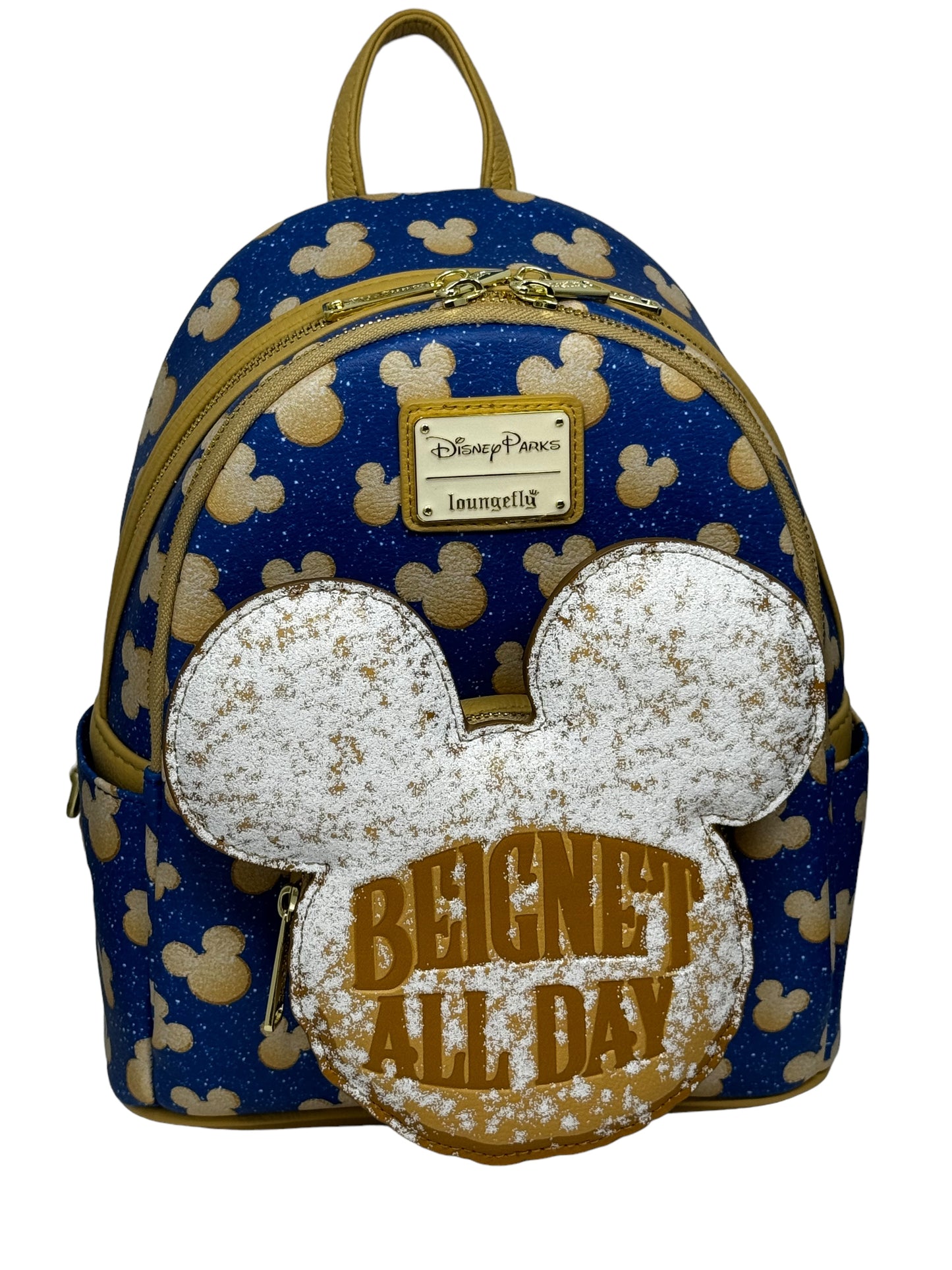 Disney Parks Beignet All Day Mickey Loungefly Backpack