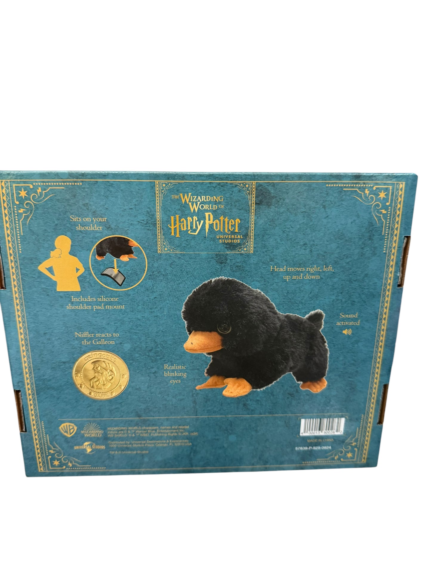 Universal Studios Harry Potter Baby Niffler Magnetic with Sounds and Movement