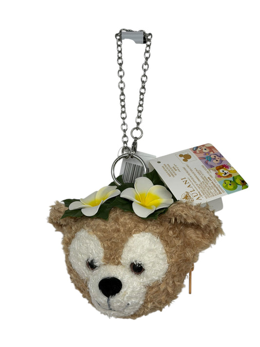 Disney Aulani Resort Duffy Plush Bear Bag Clip-Reusable Tote