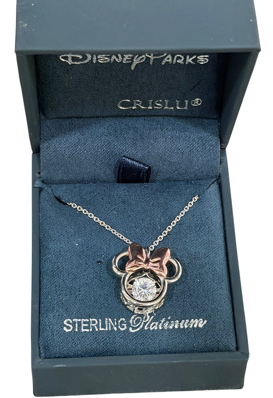 Disney Parks Minnie Dancing Necklace Crislu