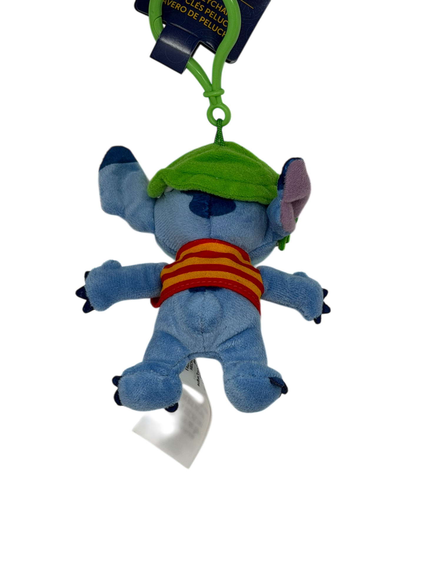 Disney Cruise Line Keychain Bag Clip Plush Pirate Stitch