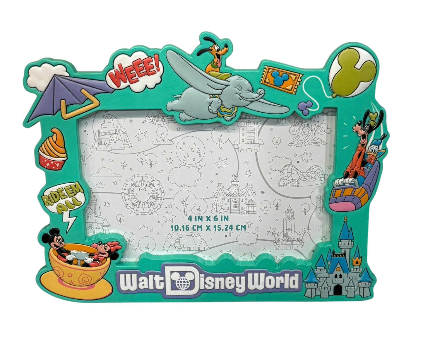 Disney World Play in the Park Picture Photo Frame