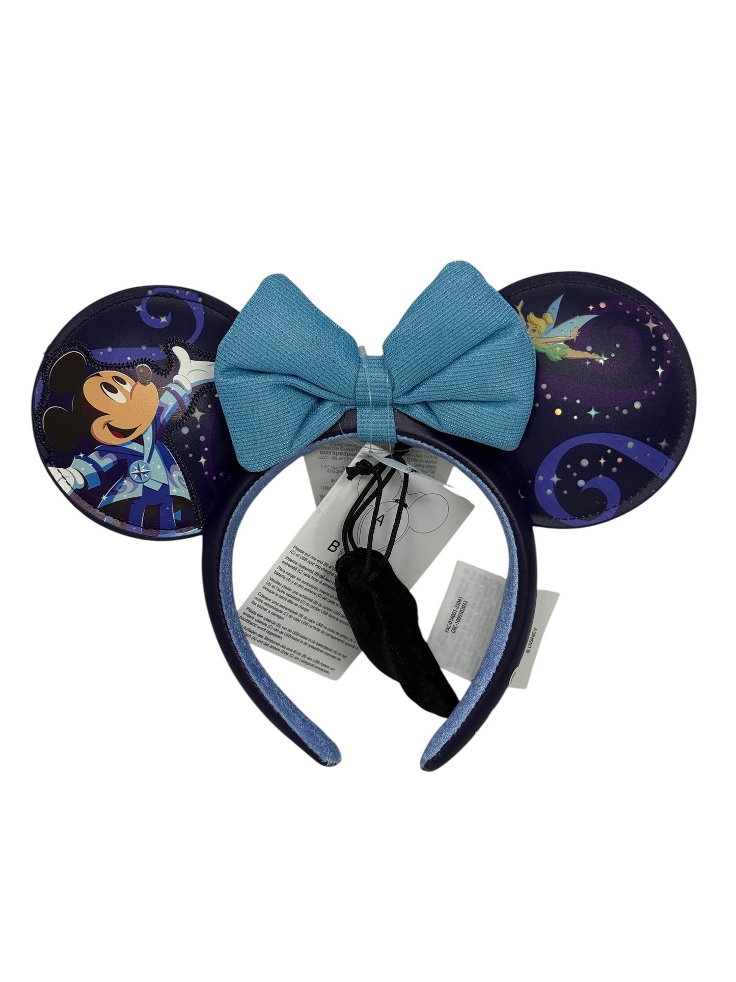 Disney World Magic Kingdom Starlight Parade Ears Headband-Light Up