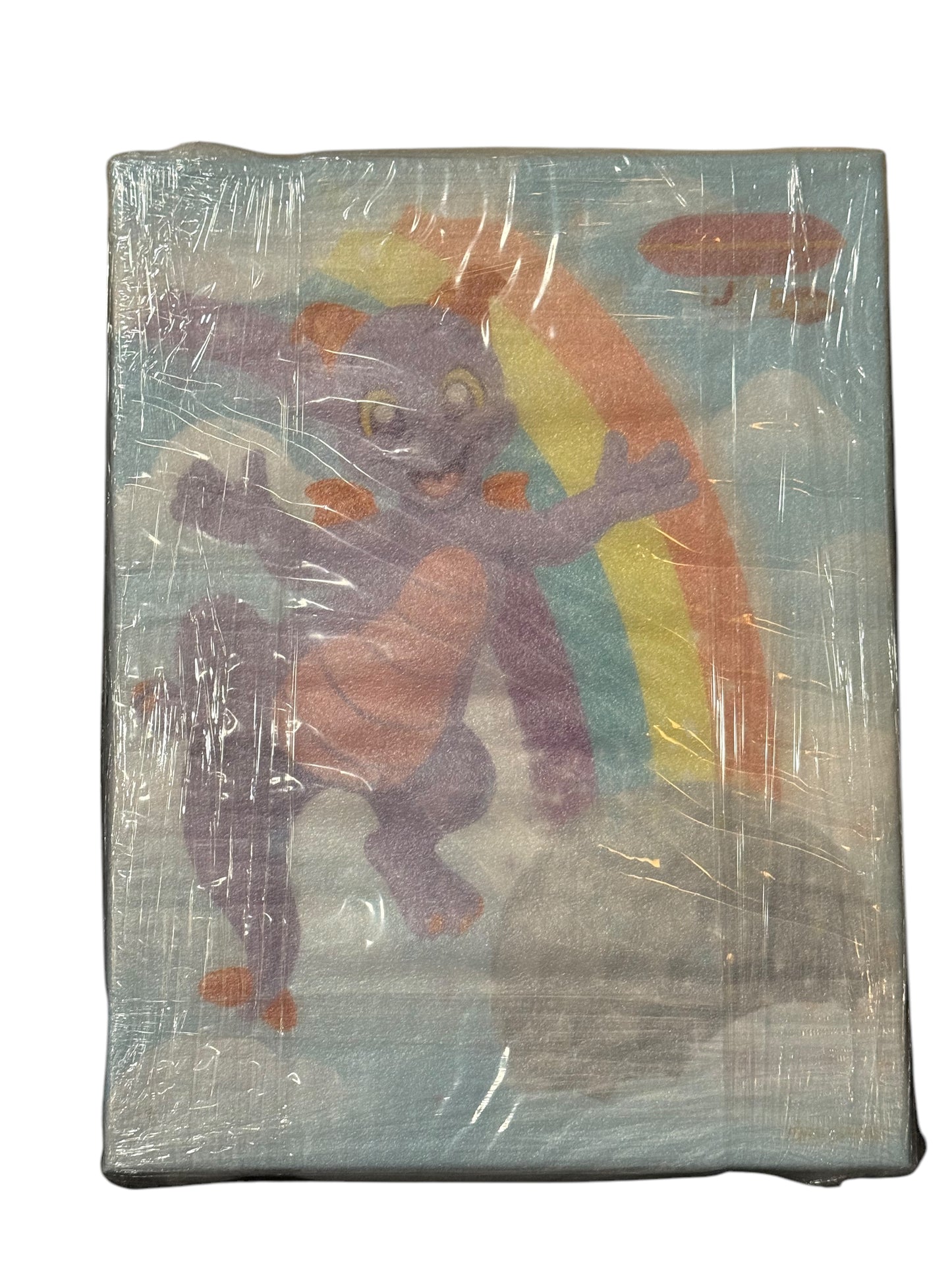 Disney Figment Rainbow Spaceship Earth Maria Stuckey Wrapped Canvas 7 up to 95